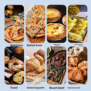 Four à sole électrique professionnel commercial, grande capacité, automatique, pour la cuisson de pizzas, de pains et de gâteaux, pour <span class=keywords><strong>boulangerie</strong></span> - Product Image 4