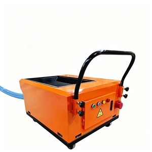 ปั๊มคอนกรีตแบบโครงสร้างรองรับ 220/380V ปี 2026 ปั๊มคอนกรีตไฟฟ้าแบบลากจูง ปั๊มคอนกรีตเคลื่อนที่ขนาดเล็กแบบใหม่ - Product Image 1