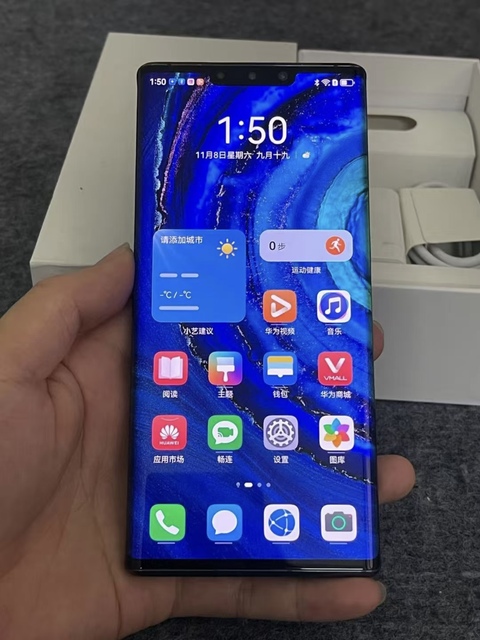 HW Global Version Mate 30 Pro 5G Smartphone Octa Core 6GB RAM 128GB ROM 256GB Dual SIM CDMA LTE Unlocked AMOLED 90Hz