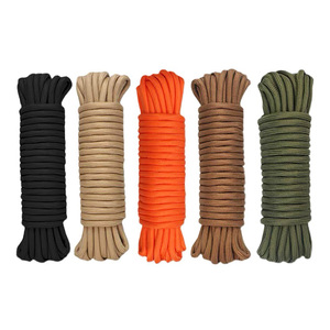 <span class=keywords><strong>7</strong></span>股生存对位绳聚酯帐篷绳对位滑槽绳550磅尼龙绳 - Product Image 1