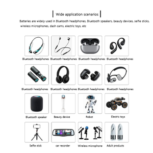 Bán buôn <span class=keywords><strong>Lithium</strong></span> Polymer Pin 403040 <span class=keywords><strong>3.7V</strong></span> 400 mAh <span class=keywords><strong>lithium</strong></span> có thể sạc lại-Ion pin cho smartwatches - Product Image 3