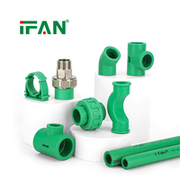 IFAN Fabrication de matériaux de plomberie, raccords coudés femelles à fusion en polypropylène pour tuyaux PPR, raccords pour tuyaux PPR