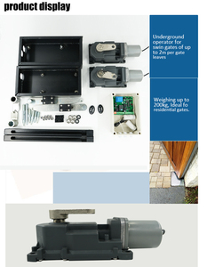 ที่เปิดประตูใต้ดินแบบคู่จากระยะไกลมอเตอร์ไฟฟ้ากระแสสลับ200กก. - Product Image 1