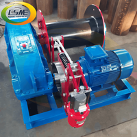 Treuil électrique à double alimentation, machine de remorquage et de levage pour sites miniers et de construction isolés et non motorisés