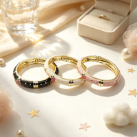 Groothandel Kinderen Nieuwe Aanwinst Emaille Hangertje Armband met Drip Oil Craft, Fruit Graffiti Patroon Sieraden