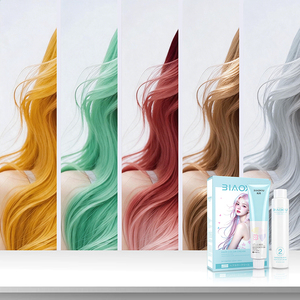 Tinta per Capelli Professionale Personalizzata a Basso Contenuto di <span class=keywords><strong>Ammoniaca</strong></span>, Crema Colorante <span class=keywords><strong>Permanente</strong></span> in Tutti i Tipi di Colori alla Moda per Salone e Casa - Product Image 6