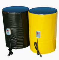 Chauffe-cuve IBC en tissu silicone à température réglable 200L/1000L pour fûts de miel et d'huile – Couverture chauffante pour cuves IBC