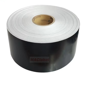 Étiquettes de sécurité marquables au laser <span class=keywords><strong>3M</strong></span> 7847 noir mat, film d'étiquetage destructible anti-effraction mactape - Product Image 1