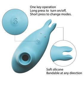 Sept Fréquence Bleu Requin Sucer Vibrateur Sein Clitoris Massage Femelle Sex Toys Masturbation - Product Image 4