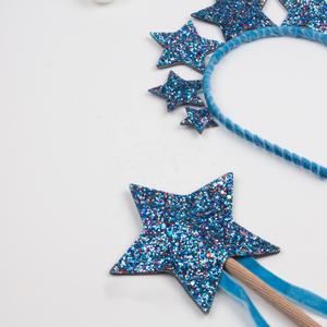 Diadema de Princesa con Estrella y Varita Mágica para Niñas, Accesorios para el Cabello Infantiles - Product Image 2