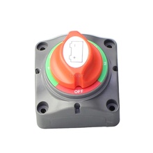 1NO1NC Mushroom Waterproof Electrical Threaded Push Start Button 22MM Metal Emergency Stop Button Switch with 3pin Red Round Top