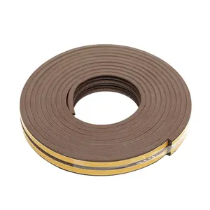 9*2/9*4/9*5.5/9*6/9*8/12*10/14*12 5M/Roll 10M/Roll Self Adhesive EPDM Foam Door Window Rubber Seal Strip