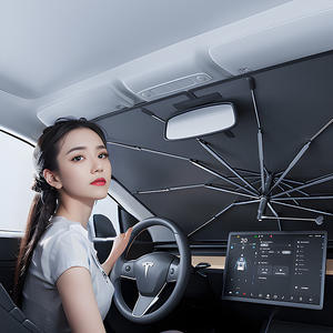 Accesorios <span class=keywords><strong>de</strong></span> Interior <span class=keywords><strong>de</strong></span> <span class=keywords><strong>coche</strong></span>, <span class=keywords><strong>sombrilla</strong></span> plegable retráctil, paraguas, parabrisas, protección solar y cortina <span class=keywords><strong>de</strong></span> aislamiento térmico - Product Image 2