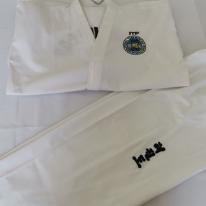 Commercio all'ingrosso di Arti Marziali Uniforme/dobok <span class=keywords><strong>taekwondo</strong></span> ITF <span class=keywords><strong>Taekwondo</strong></span> Uniforme - Product Image 1