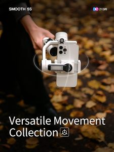 Stabilisateur de smartphone 3 axes Smooth 5S avec lumière d'appoint intégrée et IA pour YouTube et TikTok (Android) - Product Image 6