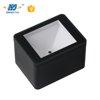 Escáner de código de barras de escritorio omnidireccional USB/RS232, lector de código QR 1D 2D con Stock de interfaz TTL para quiosco