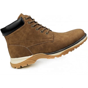 Bottines d'automne et d'hiver en cuir pour <span class=keywords><strong>homme</strong></span>, chaussures en <span class=keywords><strong>Nubuck</strong></span>, montantes et décontractées à la mode, style Martin pour randonnée <span class=keywords><strong>Chelsea</strong></span>, tendance - Product Image 3