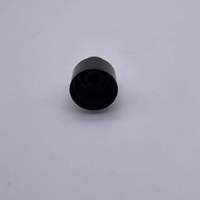 Bouchon à clapet 28/410 en plastique noir avec fermeture lisse, fourni par l'usine