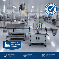 Machine de scellage automatique OEM pour bouteilles en plastique avec système d'alimentation des bouchons pour bouteilles PET