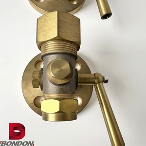 Válvula de Tubería de Vapor de Alta Temperatura 220, Fabricada a Medida, Válvula de Caldera de Bronce, Resistencia a la Presión de Alta Temperatura, Material de Cobre - Product Image 2