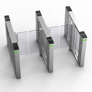 Stainless Steel Speed Gate Turnstile Automatic Swing Barrier System Face Recognition QR Code for High Security Entrance - Product Image 2