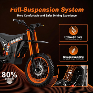Moto tout-terrain 3000W la plus vendue avec batterie amovible – En stock entrepôt Amérique - Product Image 3