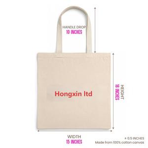 Sacs fourre-tout personnalisés imprimés avec logo, texte, photo, en toile de coton naturel durable, réutilisables, pour promotion commerciale ou <span class=keywords><strong>cadeau</strong></span> - Product Image 4