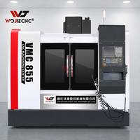 Centre d'usinage vertical CNC à 5 axes VMC855 certifié CE ISO9001 de haute précision pour pièces de moules métalliques