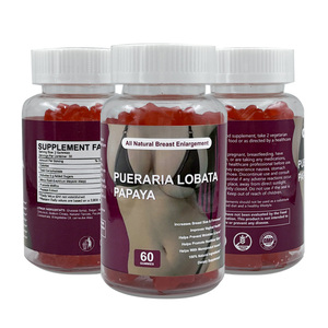 Gomitas Naturales para el Aumento de Senos, Marca Privada, Suplementos Herbales Sin Azúcar con Pueraria Lobata y Enzimas de Papaya - Product Image 6