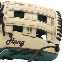 Gant de baseball personnalisé H Web pour outfield, en cuir de vachette de haute qualité, vente en gros d'usine
