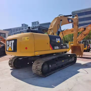 Excavatrice Caterpillar 323D/323D2/323DL d'occasion de marque japonaise, 23 tonnes, moteur d'origine avec pompe à engrenages, roulement et PLC - Product Image 2