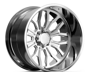 JUWA Nuevas Llantas Forjadas de 1 Pieza T6-6061 de 18-26 Pulgadas con Diseño Cóncavo y Offset Negativo para Camionetas y SUVs, Diseño Robusto para <span class=keywords><strong>Aventura</strong></span> - Product Image 1