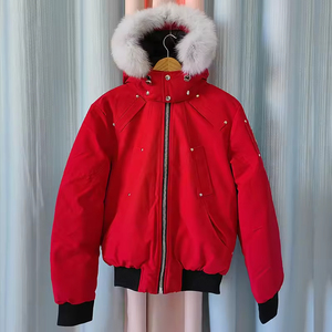 Cappotti Invernali Personalizzati da Uomo, Felpe con <span class=keywords><strong>Cappuccio</strong></span> in Pelliccia di Volpe e Giacche Bomber Imbottite - Product Image 6