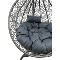 Chaise suspendue œuf au design moderne, grande capacité de charge, balançoire de jeu, balançoire indienne