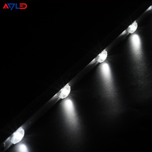 Barre LED fine en gros SMD3030 24V, barre lumineuse LED rétroéclairée IP20 3.2W 7 lampes 6500K, barre linéaire LED pour caisson lumineux fin - Product Image 4