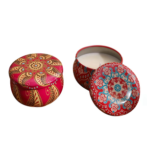 حاوية صفيح مخصصة مصنوعة يدويًا عطر صلب/نعناع/مرطب شفاه/علبة قصدير شموع برائحة علب مستحضرات تجميل مخصصة - Product Image 1