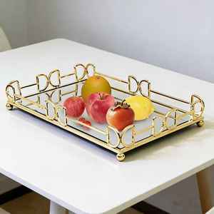 Bandeja Dorada para Servir <span class=keywords><strong>Sushi</strong></span>, Estilo Europeo y Asiático, Plato de Metal para Servir y Almacenar, para Cocina Japonesa - Product Image 1