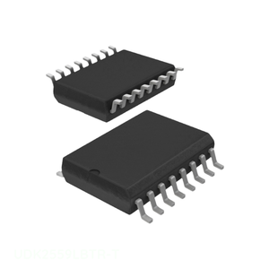 ชิ้นส่วนอิเล็กทรอนิกส์ 16 PowerSOlC UDK2559LBTR-T ชิปจัดการพลังงาน (PMIC) BOM IC มีสินค้าในสต็อก - Product Image 1