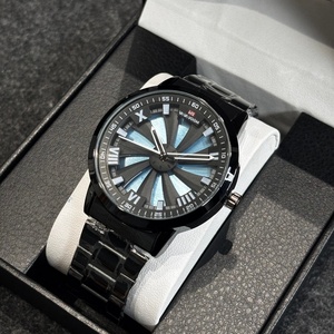 Reloj de Cuarzo para Hombre, Diseño Clásico con Molino de Viento Rojo Giratorio, Tendencia 2026, de Alta Gama, con Esfera Digital Romana - Product Image 3