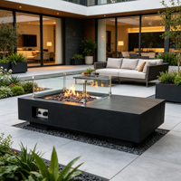 Transformez votre espace extérieur avec cette magnifique table à feu