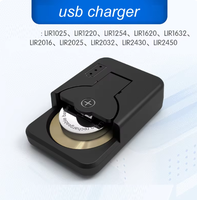 Pengisi Daya Baterai Sel Tombol USB TYPE-C FYX Smart 3.6V LIR2032 LIR2430 LIR2025 LIR1632 LIR1620 LIR1220 LIR1025 Universal