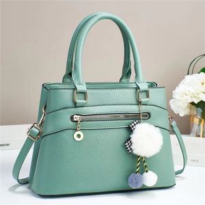 Nouveau sac à main pour femme, sac à main tendance haut de gamme en PU, élégant, décontracté, sac à bandoulière écologique, pendentif vert - Product Image 5