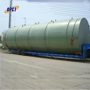 Factory Priced New OPCT <strong>FRP</strong> Storage Tank with Winding Technique Cutting Service for Chemical Storage Smooth Surface Supplier - Product Image 5