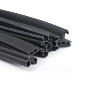 Custom Epdm Rubber Gasket Rubber Sealing Strip For Aluminum Alloy Door /glass Curtain Wall Rubber Seal Strip