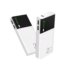 Batterie externe portable 20000 mAh avec logo OEM, chargeur mobile LED, sortie 10W – Cadeau idéal - Product Image 1