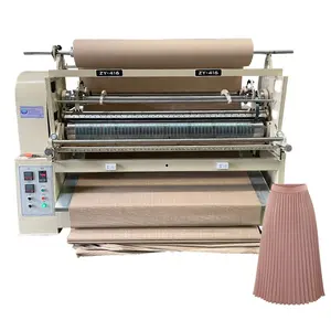 Automation Pleat Clothes Making Machine Pleating Machine Paper