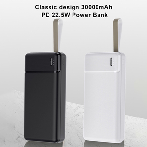 Banco de Energía Portátil de Gran Capacidad con Carga Rápida PD de 22.5W, 30000 mAh, con Correa - Product Image 5