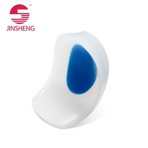 Best Selling Gel Silicone <b>Heel</b> Cups Pads <b>Heel</b> Lifts for Foot Pain Relief <b>Support</b> Comfort Cushion Gel Insoles for Shoes - Product Image 3