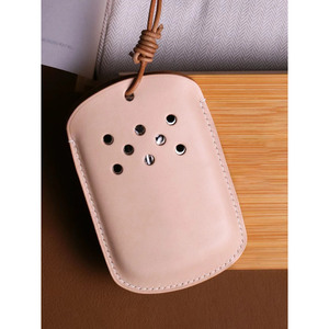 เคสใส่เครื่องทำความร้อนมือแบบมินิมอลสไตล์เกาหลี ทำจากหนัง PU ป้องกันการกระแทก พกพาสะดวก ใช้สำหรับเก็บเครื่องทำความร้อนมือในฤดูหนาว - Product Image 3