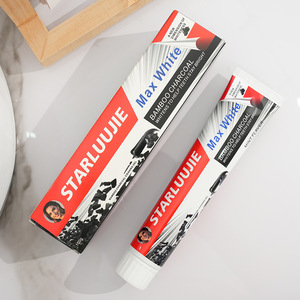<span class=keywords><strong>Dentifrice</strong></span> en gros 100g au <span class=keywords><strong>charbon</strong></span> de bambou et à la menthe, blanchissant et éliminant les taches de plaque dentaire, pour la vente en gros, OEM, marque privée - Product Image 2